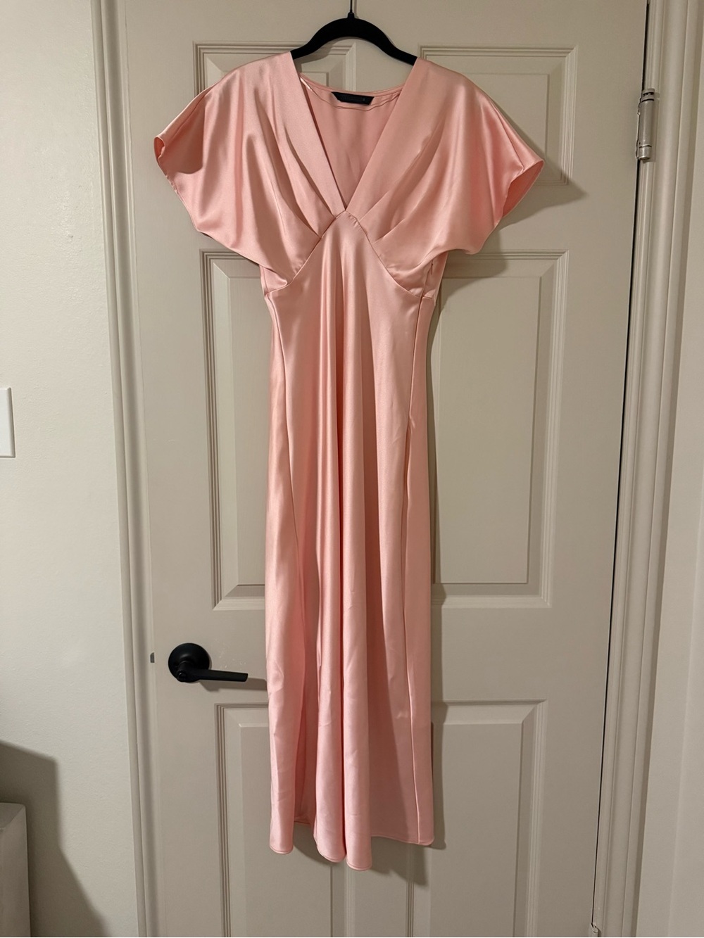 Zara Midi Satin Dress - worn once!